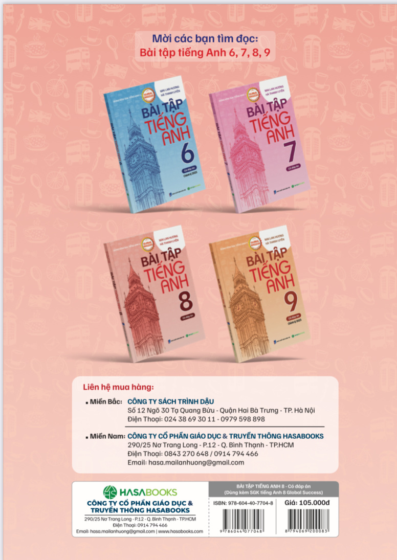 Bài Tập Tiếng Anh lớp 8 theo SGK Global Success (Có Đáp Án) - Ảnh 7