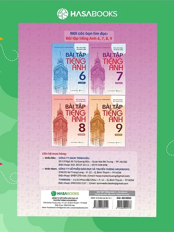 Bài Tập Tiếng Anh lớp 7 theo SGK Global Success (Có Đáp Án) - Ảnh 6