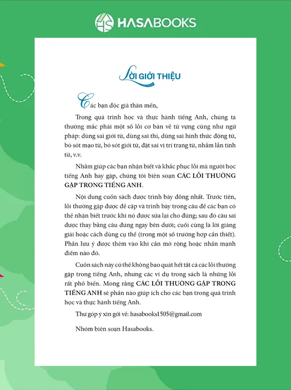 Các Lỗi Thường Gặp Trong Tiếng Anh (Common Mistakes In English) - Ảnh 3