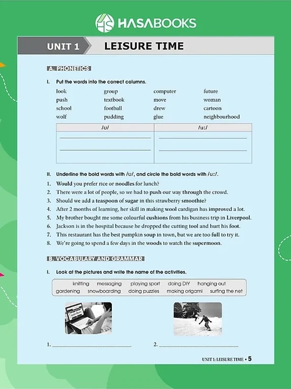 Bài Tập Tiếng Anh lớp 8 theo SGK Global Success (Có Đáp Án) - Ảnh 5