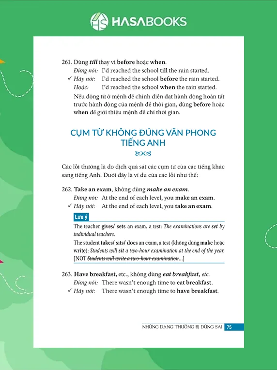 Các Lỗi Thường Gặp Trong Tiếng Anh (Common Mistakes In English) - Ảnh 7